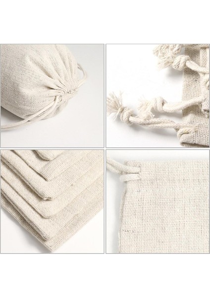 Ipli Yeniden Kullanılabilir Olan Muslin Çantaları Alışveriş ve Depolama Için Çantalar Üretir(Yurt Dışından) modelleri