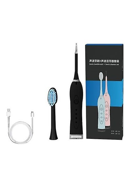 Ultrasonik Elektrikli Diş Scaler, Ev Elektrikli Diş Fırçası, Tartar Remover (Yeşil)(Yurt Dışından)
