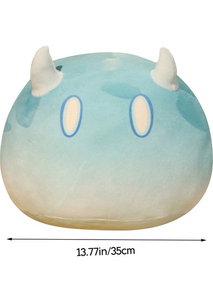 Karikatür Oyunu Genshin Etki Slime Peluş Oyuncak Anime Plushie Kawaii Keli Dango Atmak Yastık Bebekler Oyuncaklar Çocuklar Için Doğum Günü Hediyeleri | (35 Cm)