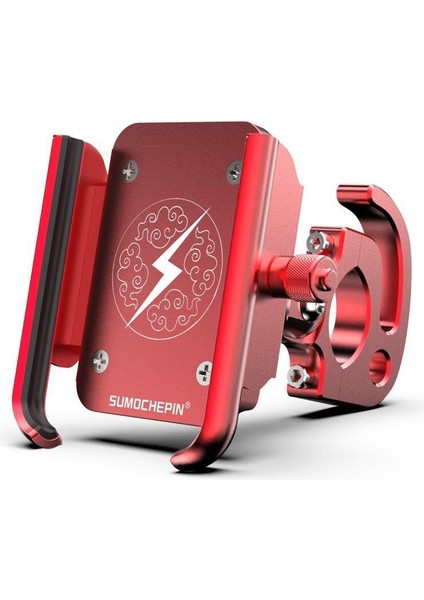 Motosiklet Bisiklet Cep Telefonu Tutucu Cnc Bisiklet Motosiklet Gidon Alüminyum Alaşım 360 Rotasyon Mtb Yolu Için iPhone Samsung | Telefon Sahipleri ve duruş