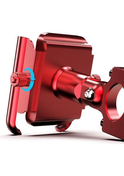 Motosiklet Bisiklet Cep Telefonu Tutucu Cnc Bisiklet Motosiklet Gidon Alüminyum Alaşım 360 Rotasyon Mtb Yolu Için iPhone Samsung | Telefon Sahipleri ve duruş fiyatları