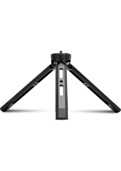 Mini Metal Tripod Alüminyum Alaşım Masaüstü Standı Tripod ile 1/4 Inç Vida Kamera Kamera Projektör Için