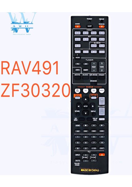 Yamaha Rx V375 Için Yeni Yedek Uzaktan Kumanda Rx V375BL Rx V473BL Rx V473 Yht 591 Rx V465 Av Alıcı Radyo | Uzaktan Kumanda fiyatları