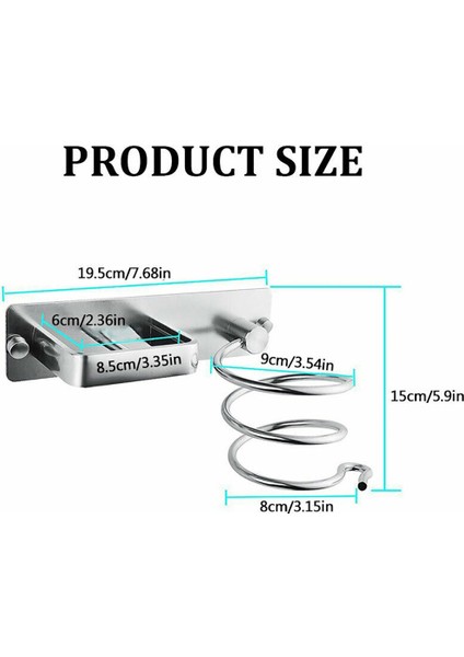 Uzay Alüminyum Saç Kurutma Makinesi Raf Otel Saç Kurutma Makinesi Raf Tuvalet Kuaför Dükkanı Saç Kurutma Makinesi Raf Ücretsiz Yumruk fırsatları