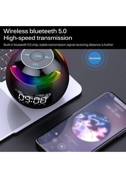 Taşınabilir Kablosuz Süper Bas Stereo Müzik Surround Bluetooth Hoparlör Açık Hoparlör Akıllı Telefon Tablet Pc Için Mini Hoparlör | Taşınabilir Hoparlörler (Siyah)(Yurt Dışından) fırsatları