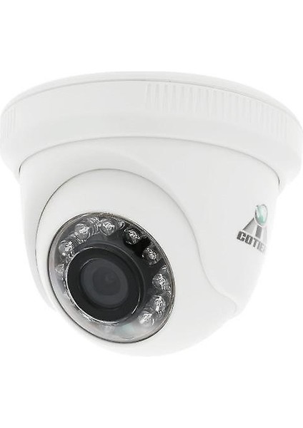 Cotier 960 P Ahd Dome Cctv Kamera 3.6mm 1/3 '' Cmos 1.3mp 12 Ir Lambaları Gece Görüş Ir-Cut Kapalı Ev Güvenlik Pal Sistemi