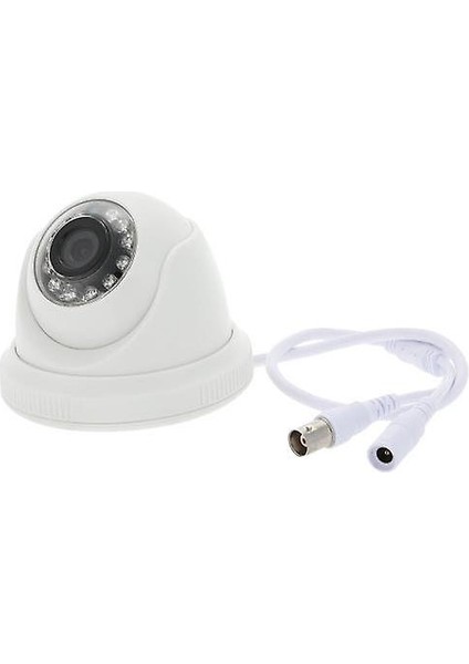 Cotier 960 P Ahd Dome Cctv Kamera 3.6mm 1/3 '' Cmos 1.3mp 12 Ir Lambaları Gece Görüş Ir-Cut Kapalı Ev Güvenlik Pal Sistemi