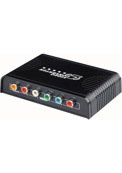 1080P Hd Bileşene Ypbpr Rgb Dönüştürücü Adaptörü Hdmı, Apple Tv Ps4 ve Daha Fazlası Için Ypbpr Çıkış Adaptörü Dönüştürücüyle Uyumlu | HDMI Kabloları