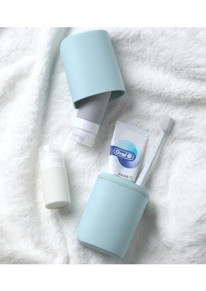 Seyahat Diş Fırçası Saklama Kutusu Nordic Taşınabilir Yıkama Kupası Fırçalama Kupası Çocuk Yurdu Diş Macunu Depolama | Kupa ve bardak Tutucular fırsatları