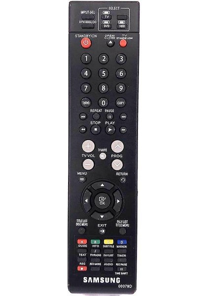Samsung Tv DVD Av Home System Player Uzaktan Kumandası Için Yedek 00079D