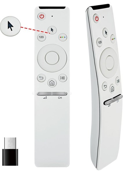 Samsung BN59 01266A BN59 01260A Için Yedek Uzaktan Kumanda 01260A BN59 01241A BN59 01292A Gyro USB Alıcı ile 5/6/7/8 Serisi Tv | Uzaktan Kumandalar