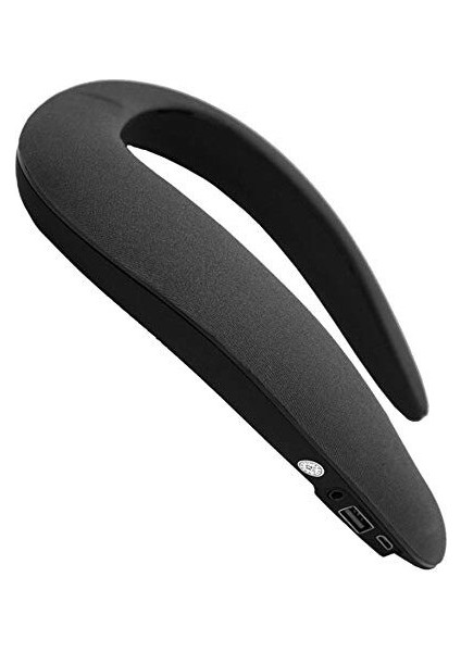 Boyun Bluetooth Hoparlör Kablosuz Mp3 Çalar Güylenebilir Subwoofer Magic Bluetooth Moda Spor Hoparlör Dj Ses | Taşınabilir Hoparlörler (Siyah)