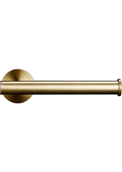 Yüksek Kalite 100% Pirinç Pas Koruma Tek Meslek Tuvalet Kağıdı Tutucu Duvara Montaj Banyo Lavabo Altın Doku Roller | Kağıt Tutucular
