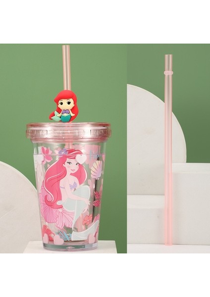 Çocuklar Disney Prenses Elsa Mermaid Sippy Kupası Kızlar Için Sevimli Karikatür Pixar Mcqueen Mickey Mouse Yetişkin Sippy Kupası 3D Kupası(Yurt Dışından) fiyatları