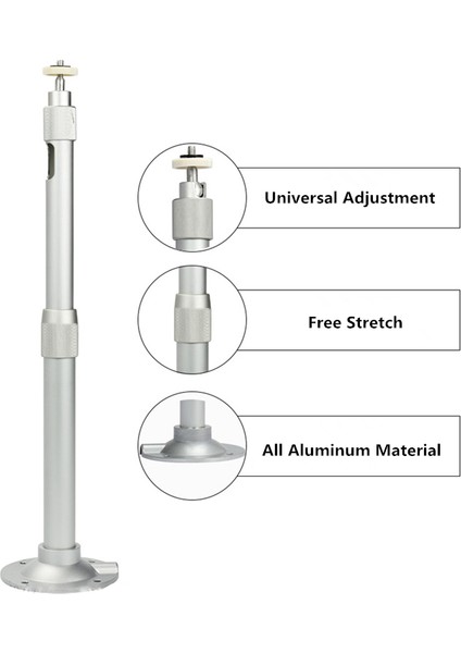 Evrensel Projektör Askı Tutucu Projektör Duvar Desteği Tavan Braketi Alüminyum Dönebilen Projeksiyon Dağı Aksesuarları | Projektör Braketleri