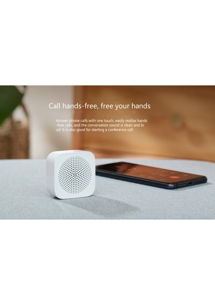 Bluetooth Hoparlör Aı Kontrol Kablosuz Taşınabilir Mini Bluetooth Hoparlör Stereo Bas ve Mikrofon Hd Kalite Çağrı | Taşınabilir Hoparlörler (Beyaz)(Yurt Dışından)
