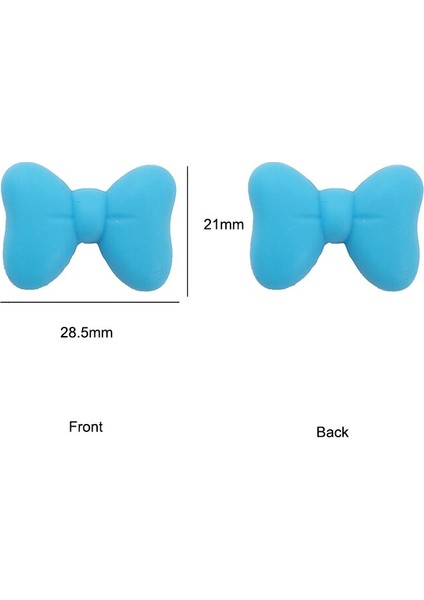 20 Adet Gevşek Silikon Ilmek Dıy Bebek Emzik Kukla Diş Kaşıyıcı Hemşirelik Duyusal Papyon Takı Oyuncak | Bebek Diş Kaşıyıcı | Silikon Bebek Teetherbaby Silikon Diş Kaşıyıcı fırsatları