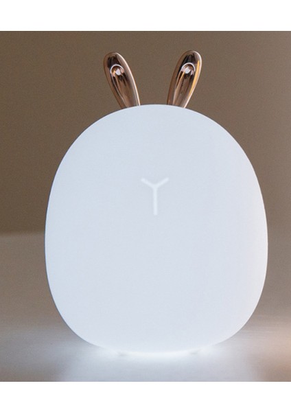 Geyik Tavşan LED Gece Işık Silikon Hayvan Karikatür Kısılabilir Lamba USB Şarj Edilebilir Çocuklar Çocuklar Için Bebek Hediye Başucu Yatak Odası | LED Gece Işıkları (Tavşan) modelleri