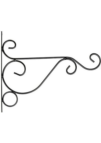 Duvar Asılı Saksı Braketi Demir Çiçek Standı Balkon Ev Dekorasyon Demir Bitkiler Tencere Kanca