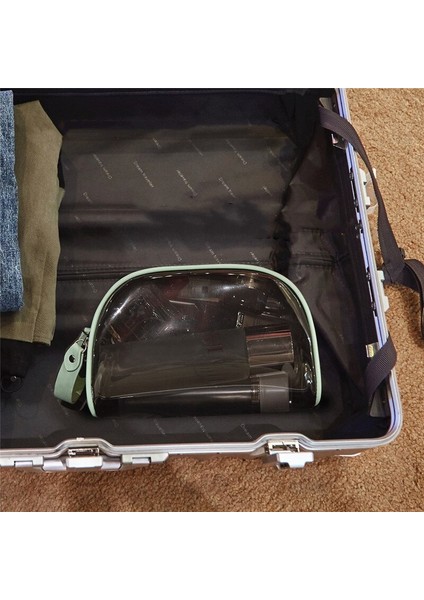 1 Adet Büyük Temizle Makyaj Çantası Su Geçirmez Kadın Kozmetik Çantası Seyahat Kadın Makyaj Organizatör Fermuar Yıkama Tuvalet Çantası | Kozmetik Çanta ve davalar fırsatları