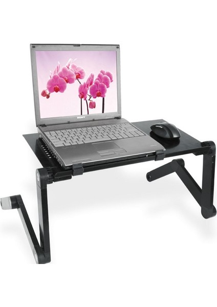 Dizüstü Bilgisayar Masası Bilgisayar Masası Katlanır Masa Escritorio Mesa Plegable Mesa Ordenador Masa Pliante Biurko Tafel | Dizüstü Bilgisayar Masaları (Siyah) fırsatları