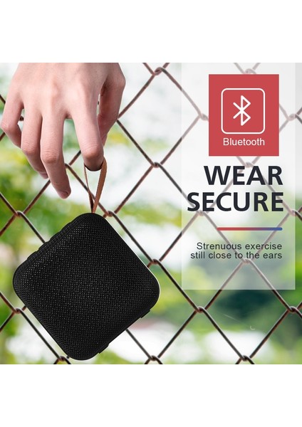 Taşınabilir Bluetooth Hoparlör Mini Kablosuz Hoparlör Stereo Ses Açık Müzik Bluetooth Kutusu Destek Fm Radyo | Taşınabilir Hoparlörler (Siyah) modelleri