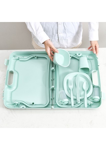 Masa Taşınabilir Piknik Çatal Seti Plastik Katlanır Yemek Masası fiyatları