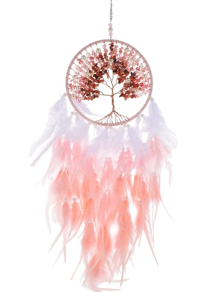 1 Adet Dream Catcher Tüy Kolye Duvar Asılı Dreamcatcher Ev Dekor | Rüzgar Çanları ve asılı Süslemeler (16 cm * 70CM)