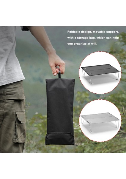 Mini Açık Masa Taşınabilir Katlanır Alüminyum Alaşım Kamp Masa Yürüyüş Seyahat Açık Piknik Masası Barbekü Aksesuarları | Kamp Tabloları modelleri