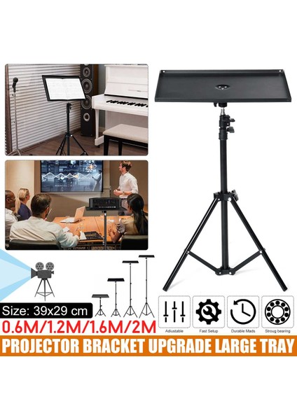 Metal Tepsi Braketi Projektör Tripod Standı Dağı Projektörleri Monitörler Laptop Tutucu Montaj Hoparlör DVD Oynatıcı Desteği Için | Projektör Braketleri