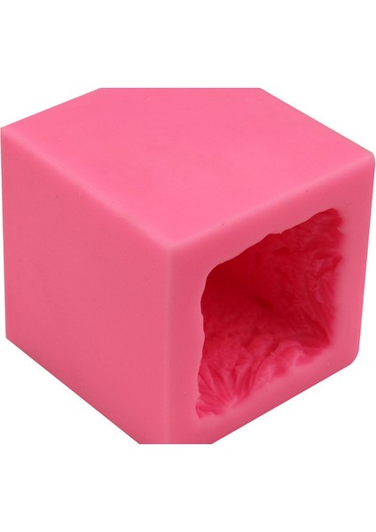 3D Oturan Melek Kız Silikon Sabun Kalıpları Kare Şekli El Yapımı Sabun Kalıbı Dıy Mum Sıva Yapma Kalıp Sabun Reçine El Sanatları | Sabun Kalıpları (7.6 * 7.6 * 7.6 Cm)