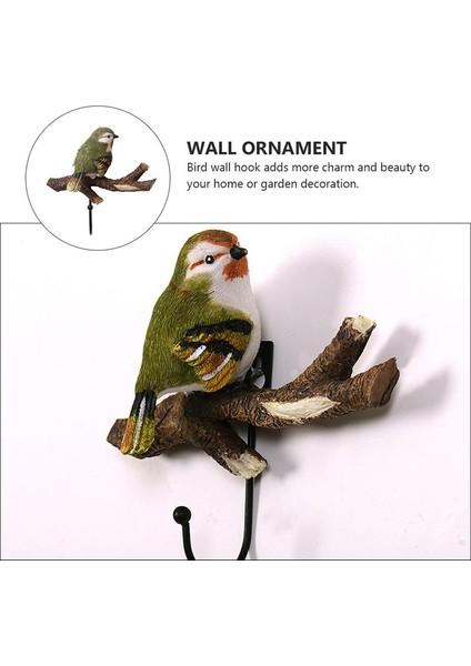 Dalda Reçine Kuş Kanca Asılı Duvara Monte Tek Kanca Kuş Dekorasyon Kanca Duvar Dekorasyon Kanca Duvar Kancası(Yurt Dışından) modelleri