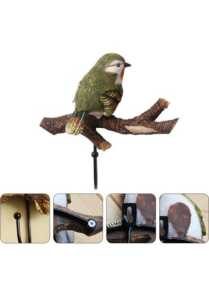Dalda Reçine Kuş Kanca Asılı Duvara Monte Tek Kanca Kuş Dekorasyon Kanca Duvar Dekorasyon Kanca Duvar Kancası(Yurt Dışından) fırsatları