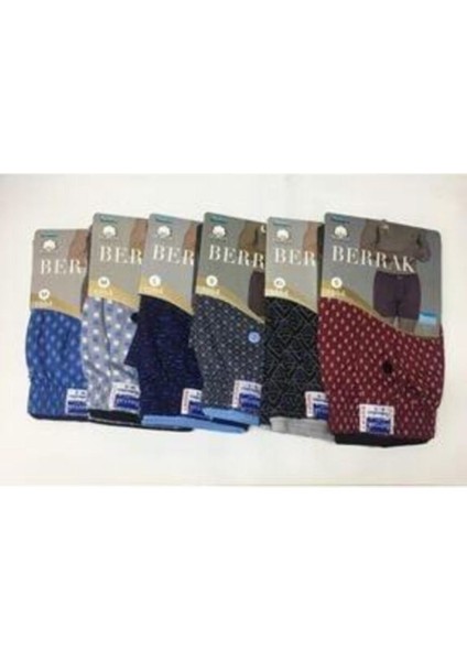 3 Lü Erkek Havlu Bel Short Boxer 1054