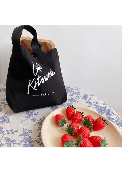 Edebiyat ve Sanat Omuz Çantası Büyük Kapasiteli El Çantası Tuval Çanta Öğle Yemeği Çanta Kadın Çantası Gıda Çantası Öğle Yemeği Kutusu Çantası | Öğle Yemeği Çantalar modelleri