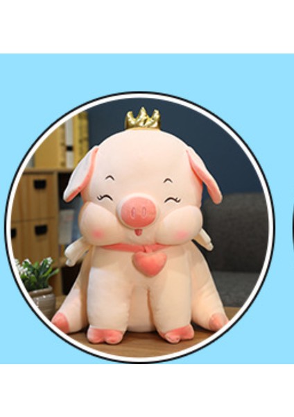 45 cm Sevimli Melek Domuz Bebek Yumuşak Dolması Hayvan Oyuncak Karikatür Yağ Domuz Bebekler Peluş Kanepe Yastık Bebek Uyku Yastık Kız Noel Hediyesi | Doldurulmuş ve peluş Hayvanlar(Yurt Dışından) fiyatları