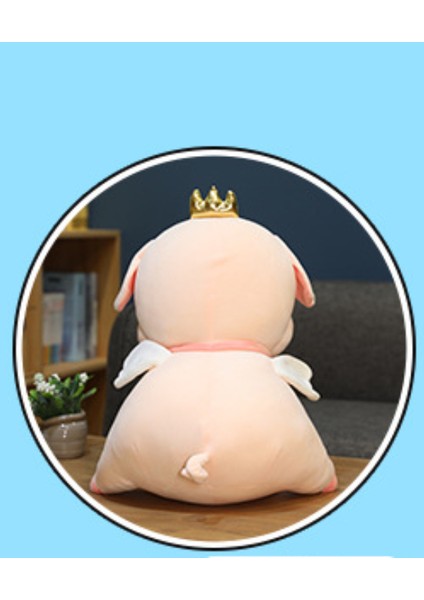 45 cm Sevimli Melek Domuz Bebek Yumuşak Dolması Hayvan Oyuncak Karikatür Yağ Domuz Bebekler Peluş Kanepe Yastık Bebek Uyku Yastık Kız Noel Hediyesi | Doldurulmuş ve peluş Hayvanlar(Yurt Dışından) fırsatları