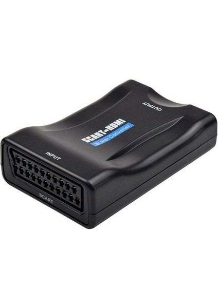 Scart HDMI Adaptörü 1080 P Video Ses Lüks Dönüştürücü USB Kablosu Tv DVD