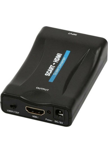 Scart HDMI Adaptörü 1080 P Video Ses Lüks Dönüştürücü USB Kablosu Tv DVD modelleri