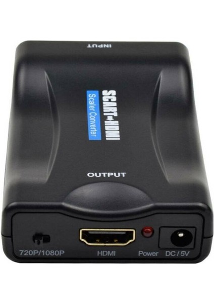 Scart HDMI Adaptörü 1080 P Video Ses Lüks Dönüştürücü USB Kablosu Tv DVD fırsatları