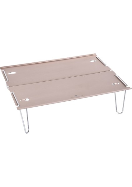 Açık Taşınabilir Alüminyum Alaşım Ultralight Mini Katlanır Masa