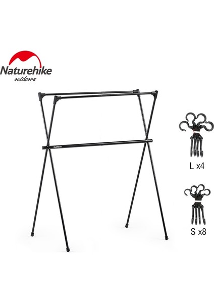 Açık Kamp Ultra Işık Alüminyum Alaşım Tripod Taşınabilir Katlanır Piknik Kavrulmuş Menteşe Aracı