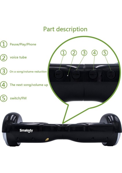 Bluetooth Hoparlör Dengesi Araba Büküm Araba Subwoofer Kablosuz Açık Taşınabilir Mini Kart Hediye Küçük Stereo Mp3 Çalar | Taşınabilir Hoparlörler (Siyah)