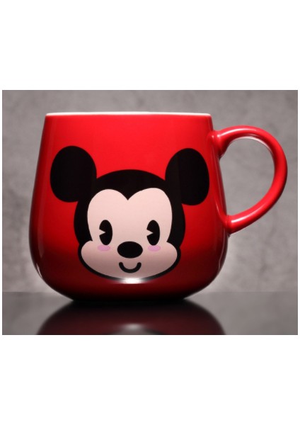 Disney Seramik Kupası Mickey Minnie Ofis Su Kupası Yaratıcı Sevimli Büyük Kapasiteli Karikatür Çift Kupa Kupası | Kupalar fiyatları