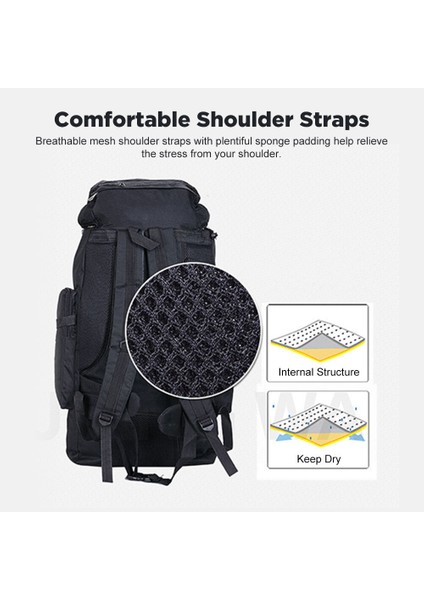 Xmund Xd-Dy9 100L Tırmanma Sırt Çantası Su Geçirmez Spor Seyahat Hiking Sırt Çantası fırsatları