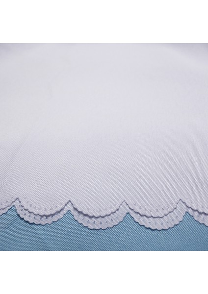 1 Adet Yuvarlak Masa Örtüsü Beyaz Düğün Etkinlikleri Için Ziyafet Otel Polyester Düz Masa Örtüsü Yemek Dekorasyon | Masa Örtüleri (280 * 280CM)