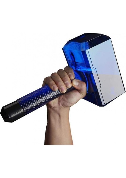 Çekiç Şekli Su Şişesi Uzay Kupası (Mavi)