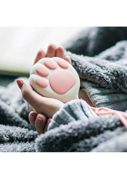 Kedi Paw Shapeportable El Isıtıcı, USB Güç Şarj
