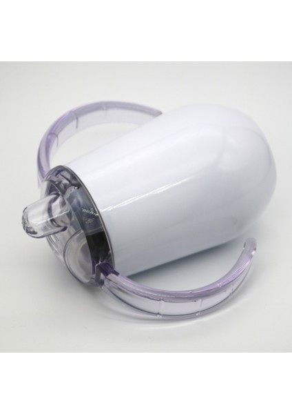 Bebek Sippy Kupası Kolu ile Çift Katmanlı 304 Paslanmaz Çelik Bpa Ücretsiz Güvenli Vakum 10 Oz Yalıtımlı Kupa Süt Sippy Kupası Çocuklar Için | Kupalar (Beyaz) fiyatları