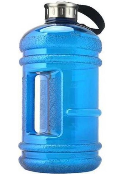 Petg2.2l Gym Taşınabilir Su Şişesi (Koyu Mavi)(Yurt Dışından)